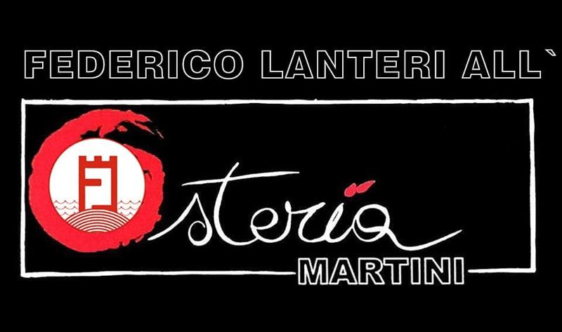 Chef Federico Lanteri all'Osteria Martini Chef Federico Lanteri all'Osteria Martini