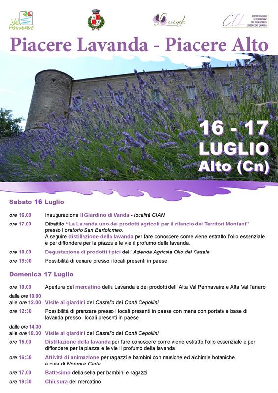 Prima festa della Lavanda ad Alto