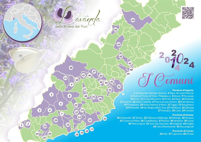 Il progetto lavanda Riviera dei Fiori compie 10 anni Il progetto lavanda Riviera dei Fiori compie 10 anni